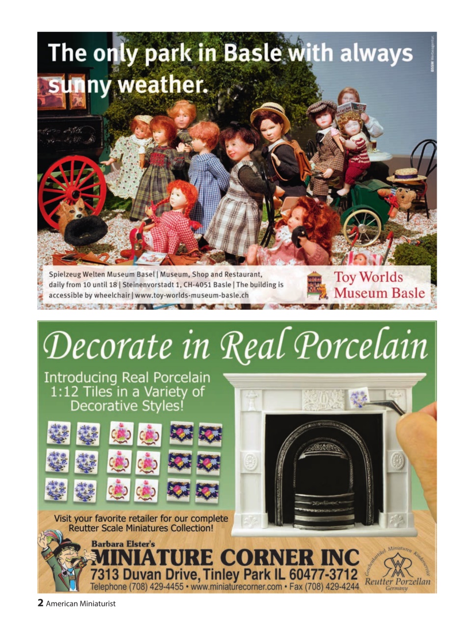 American Miniaturist Preview Pages