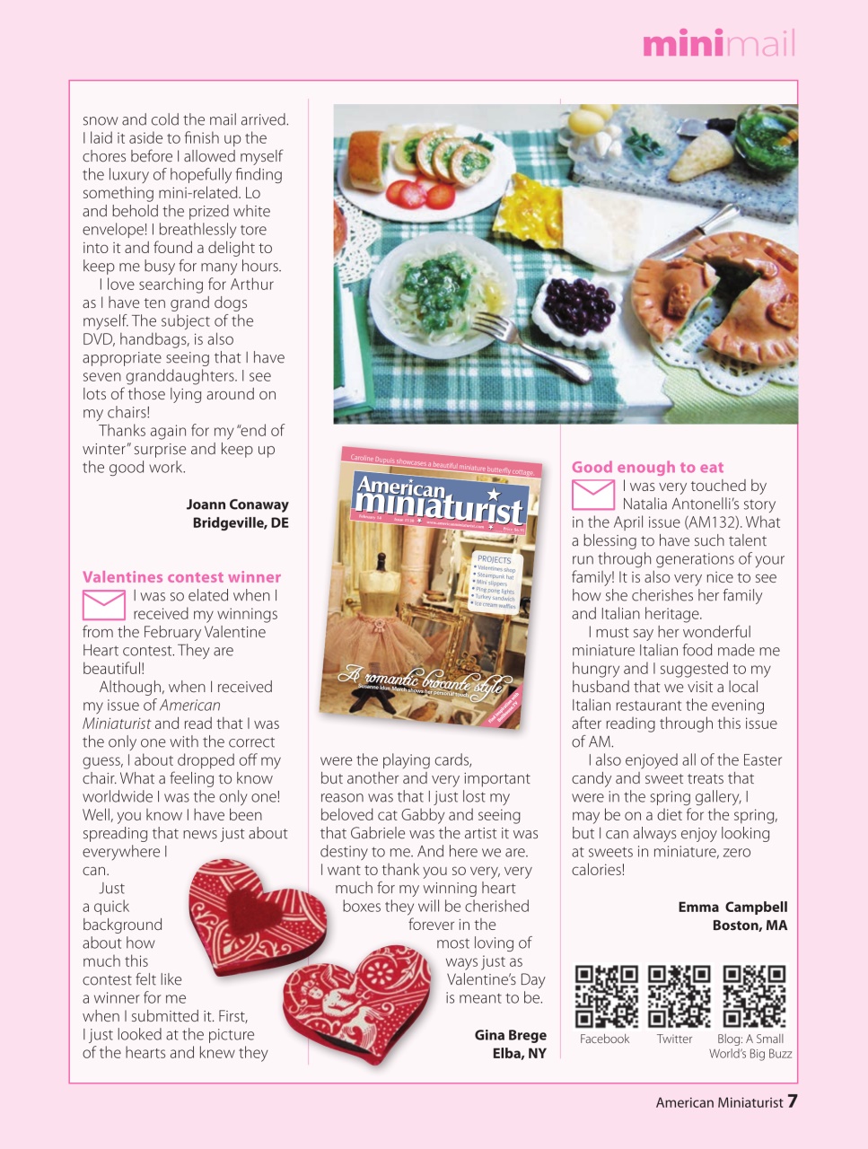 American Miniaturist Preview Pages