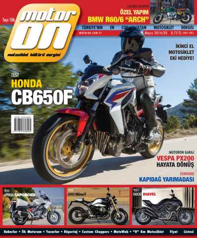 Motoron issue Motoron Dergisi Mayıs 2014