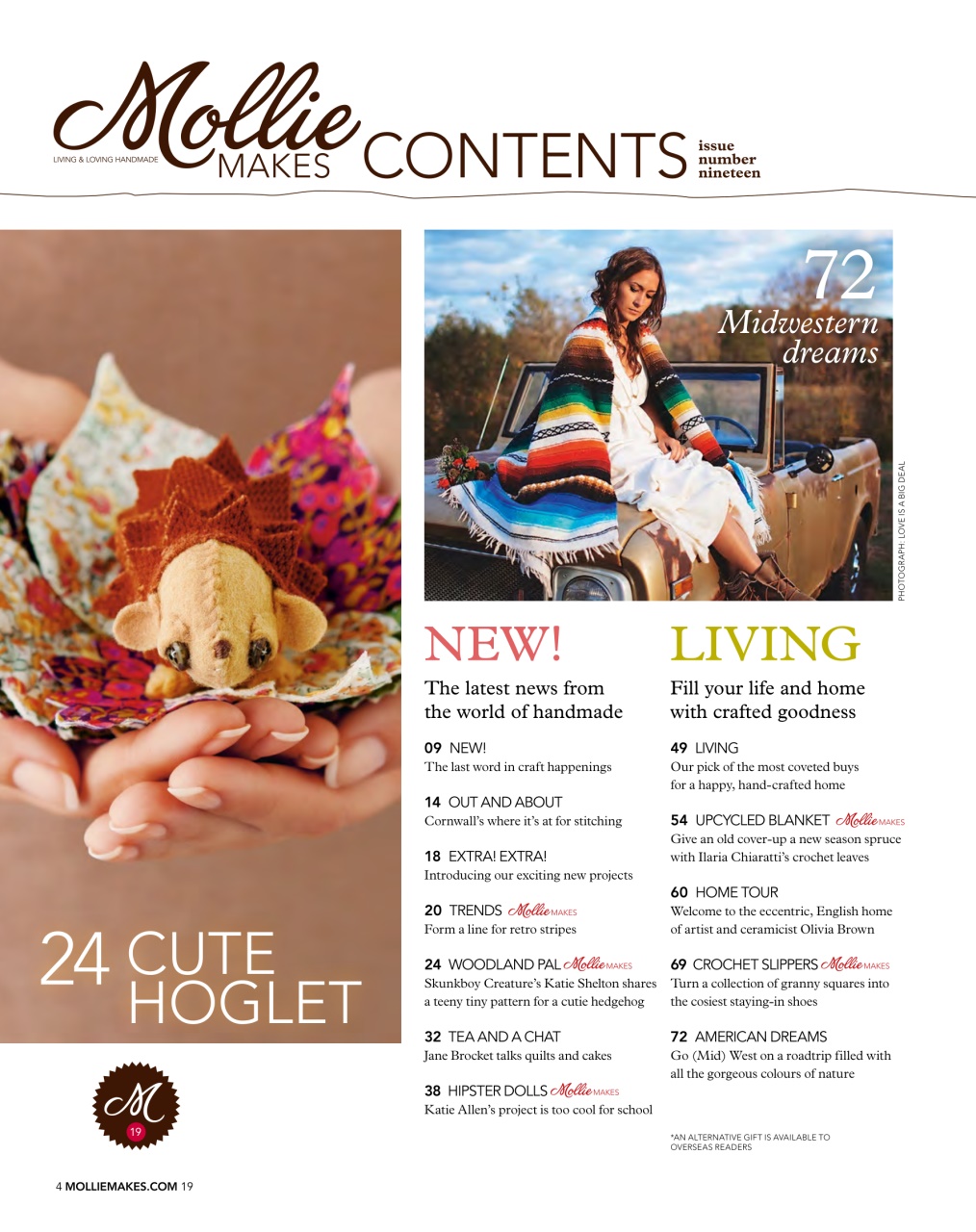 Mollie magazine Preview Pages