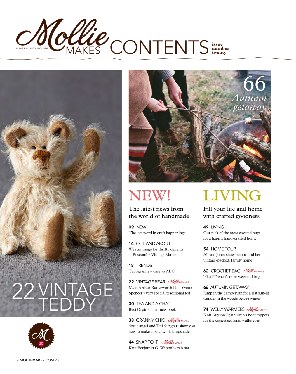 Mollie magazine Preview Pages