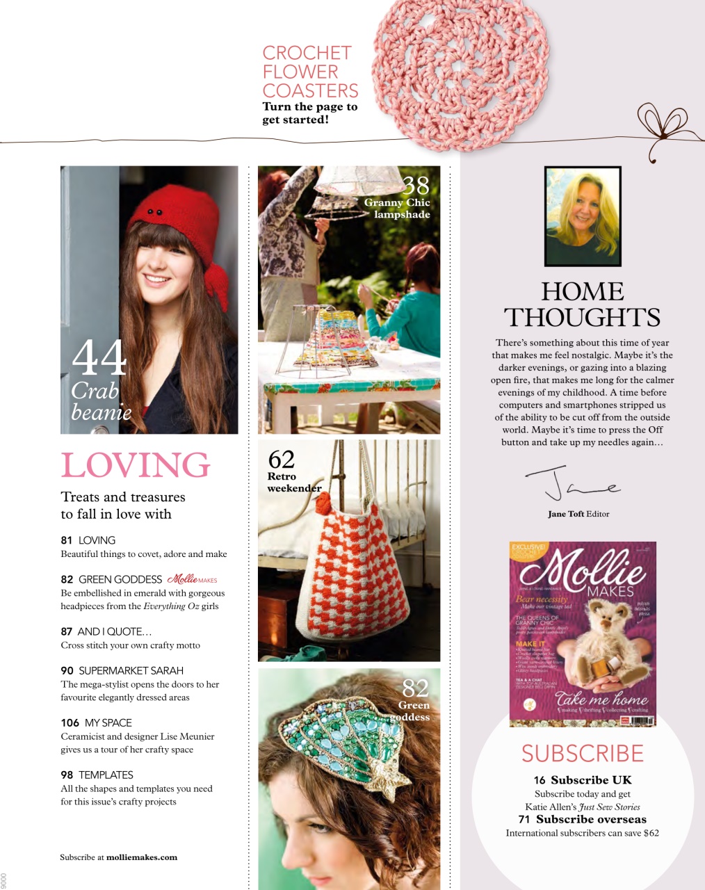 Mollie magazine Preview Pages