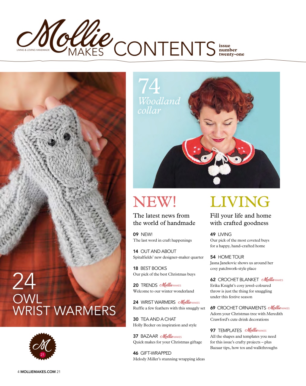 Mollie magazine Preview Pages