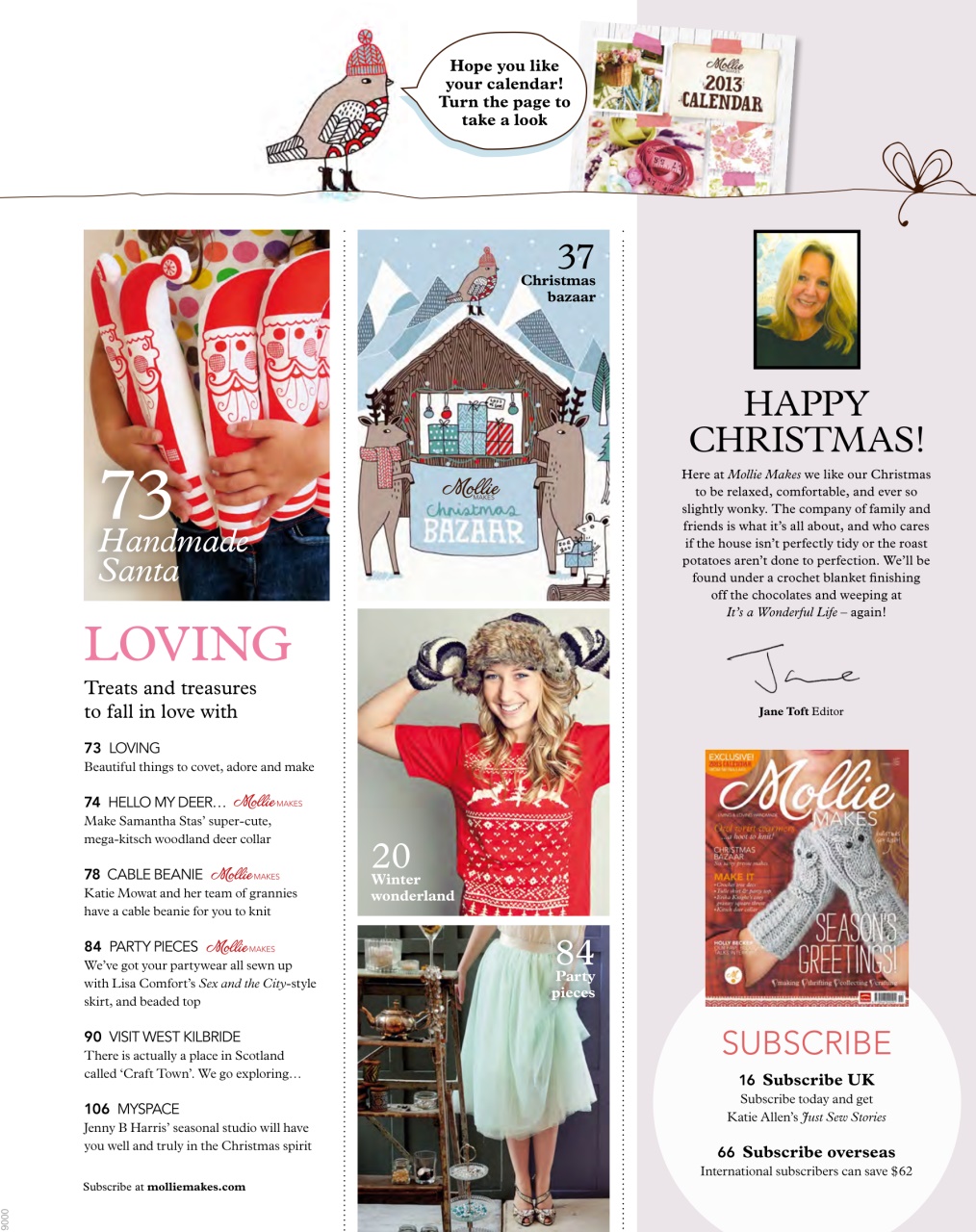 Mollie magazine Preview Pages