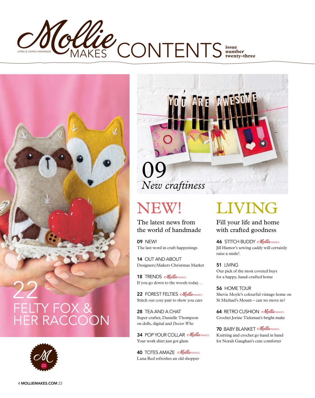 Mollie magazine Preview Pages