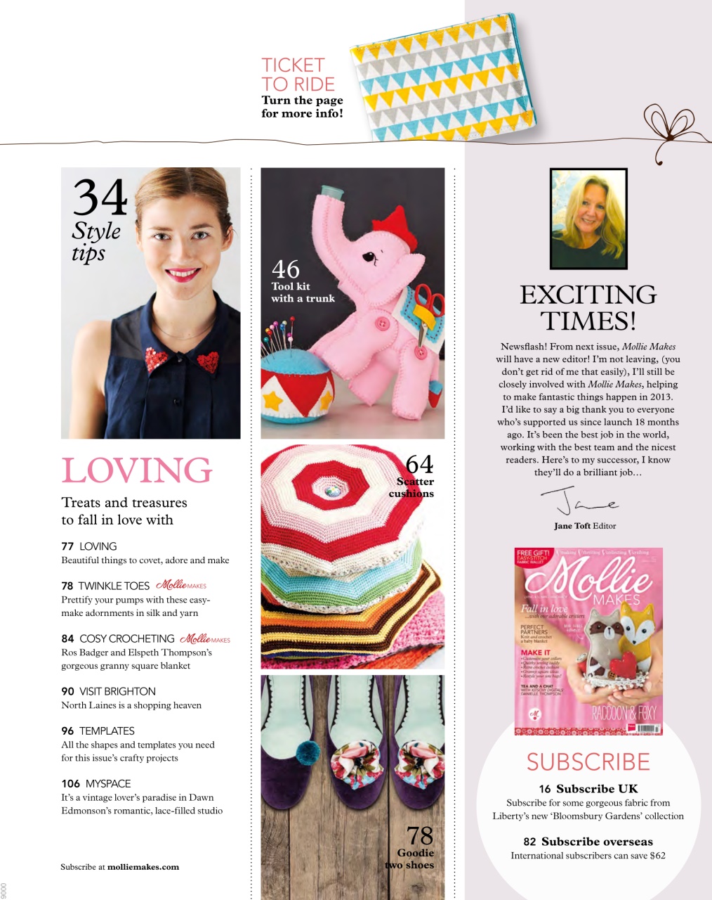 Mollie magazine Preview Pages