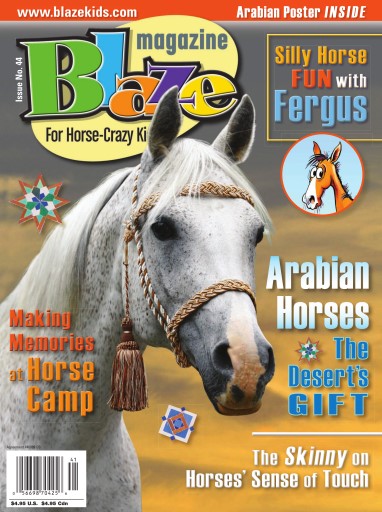 Blaze Magazine For Horse Crazy Kids issue 