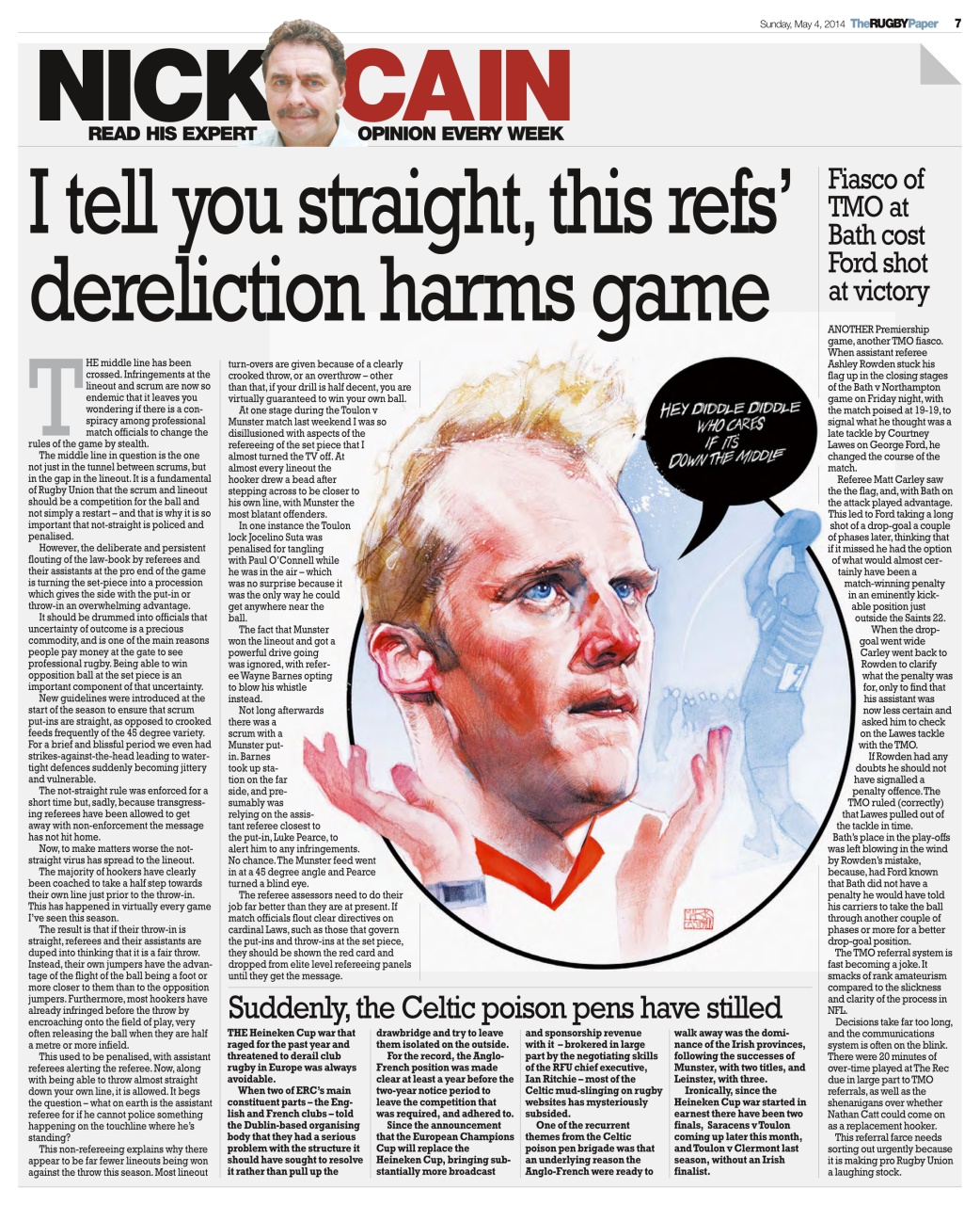 The Rugby Paper Preview Pages
