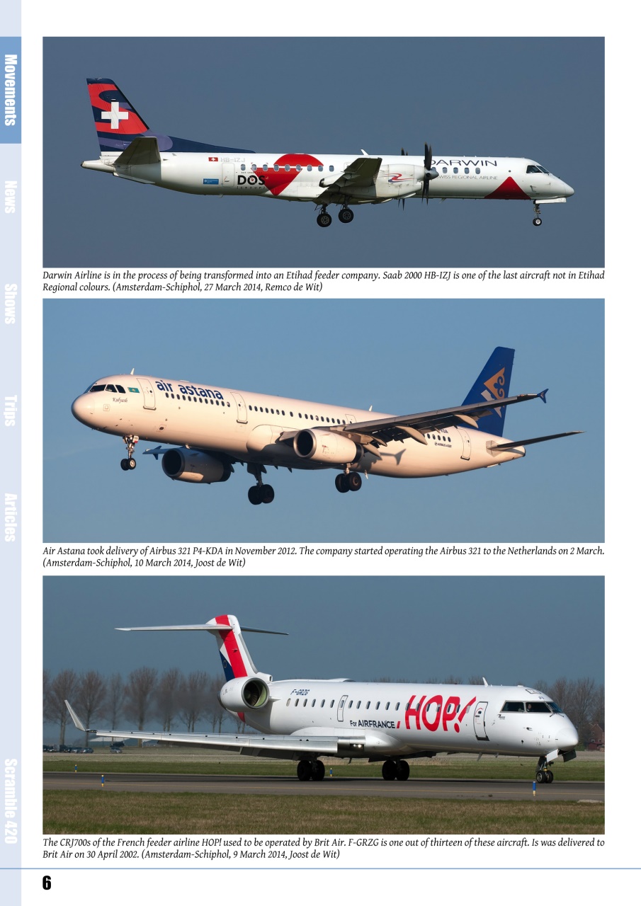 Scramble Magazine Preview Pages