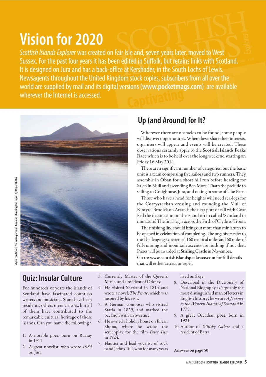Scottish Islands Explorer Preview Pages