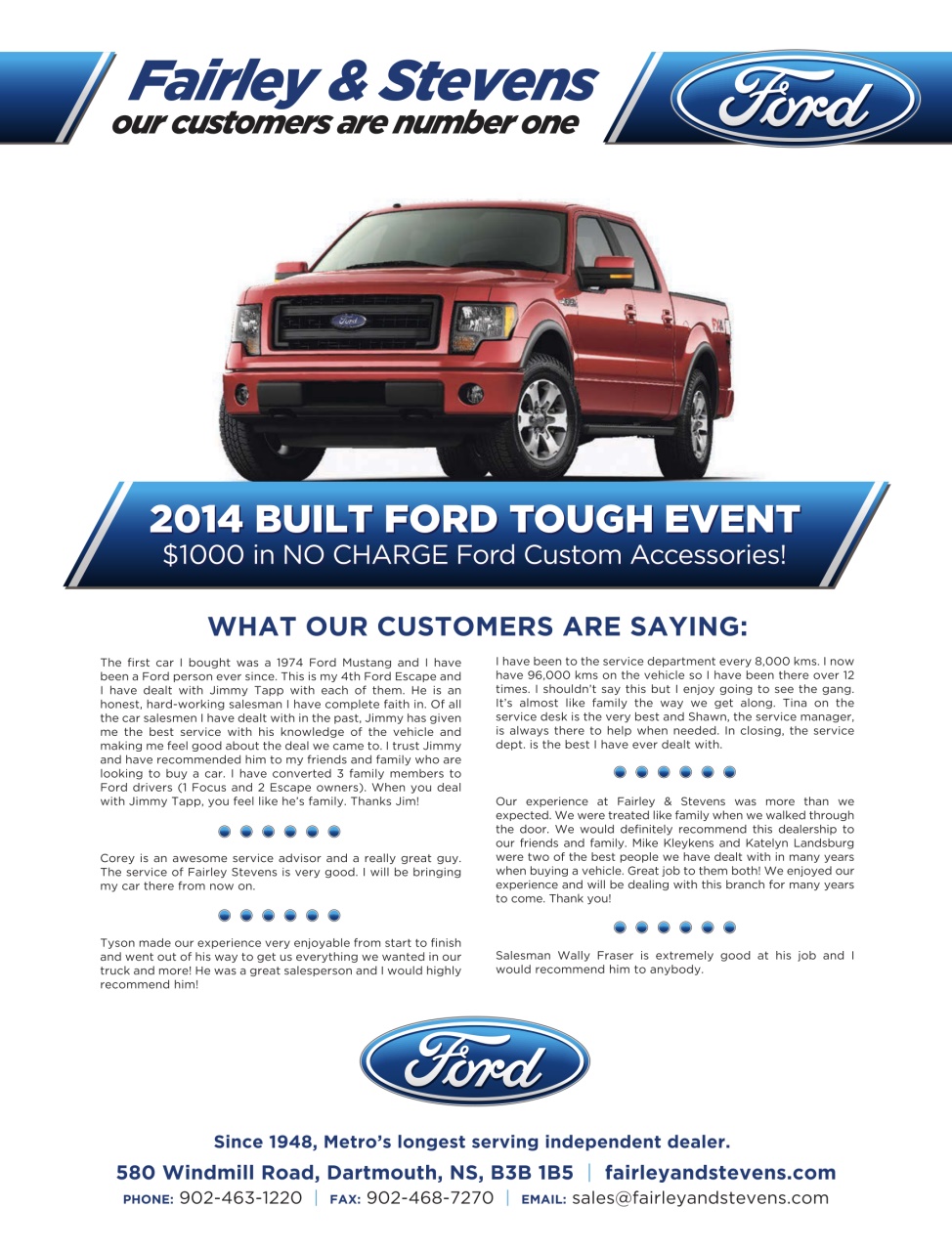 Halifax Magazine Preview Pages