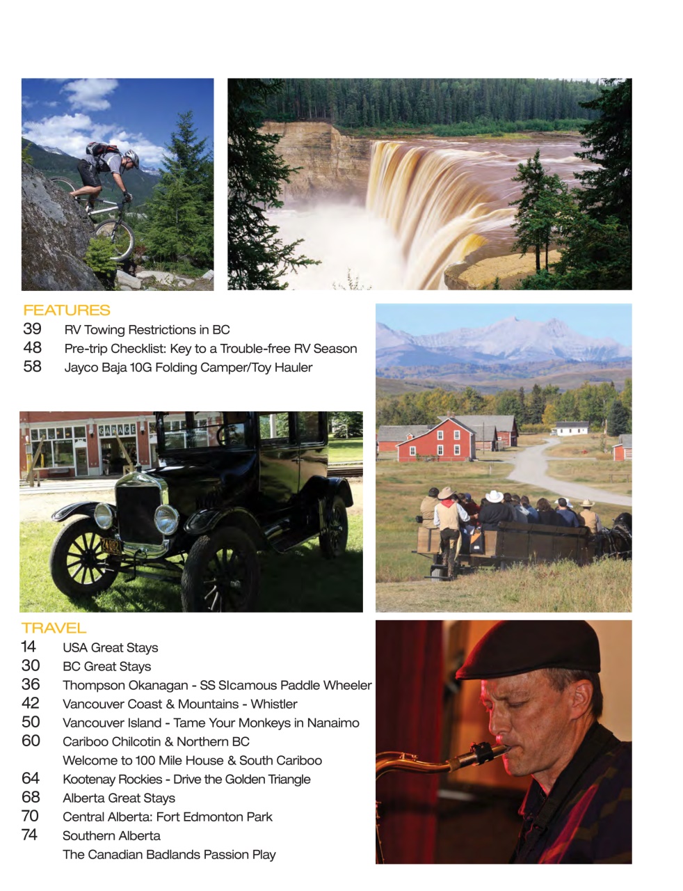 Snowbirds & RV Travelers Preview Pages