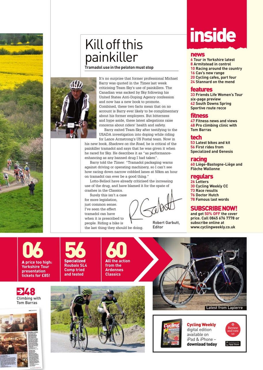 Cycling Weekly Preview Pages
