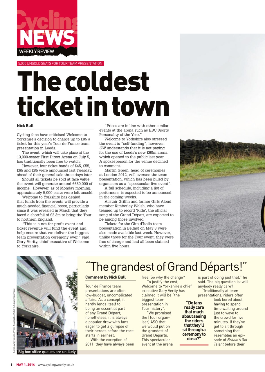 Cycling Weekly Preview Pages