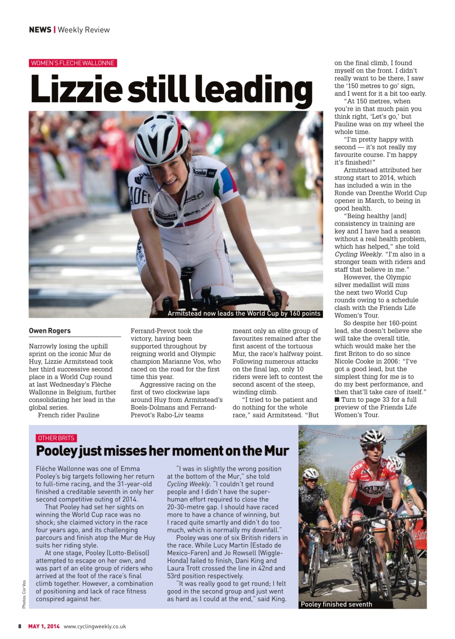 Cycling Weekly Preview Pages