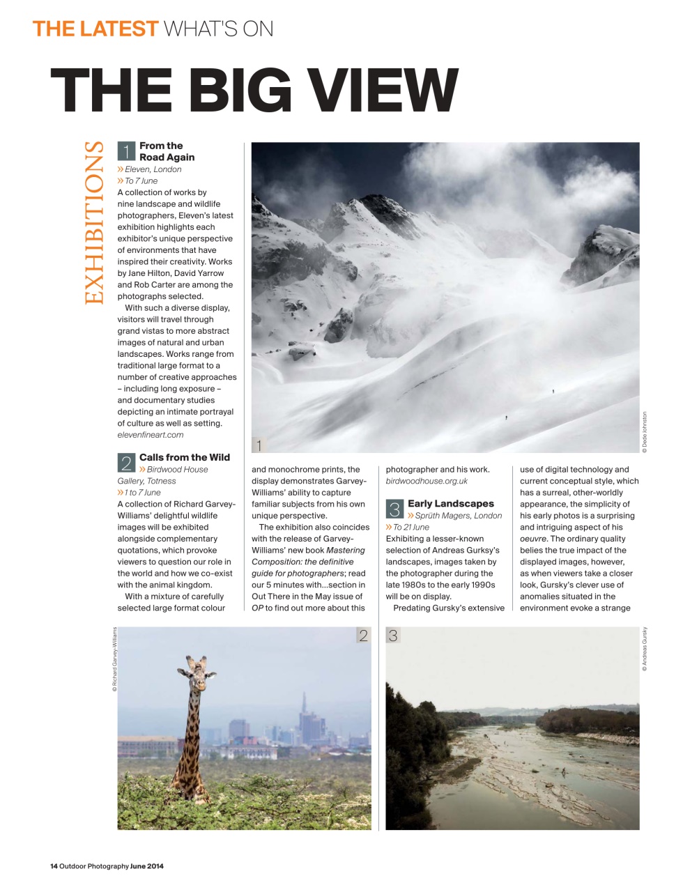 Outdoor Photography Preview Pages