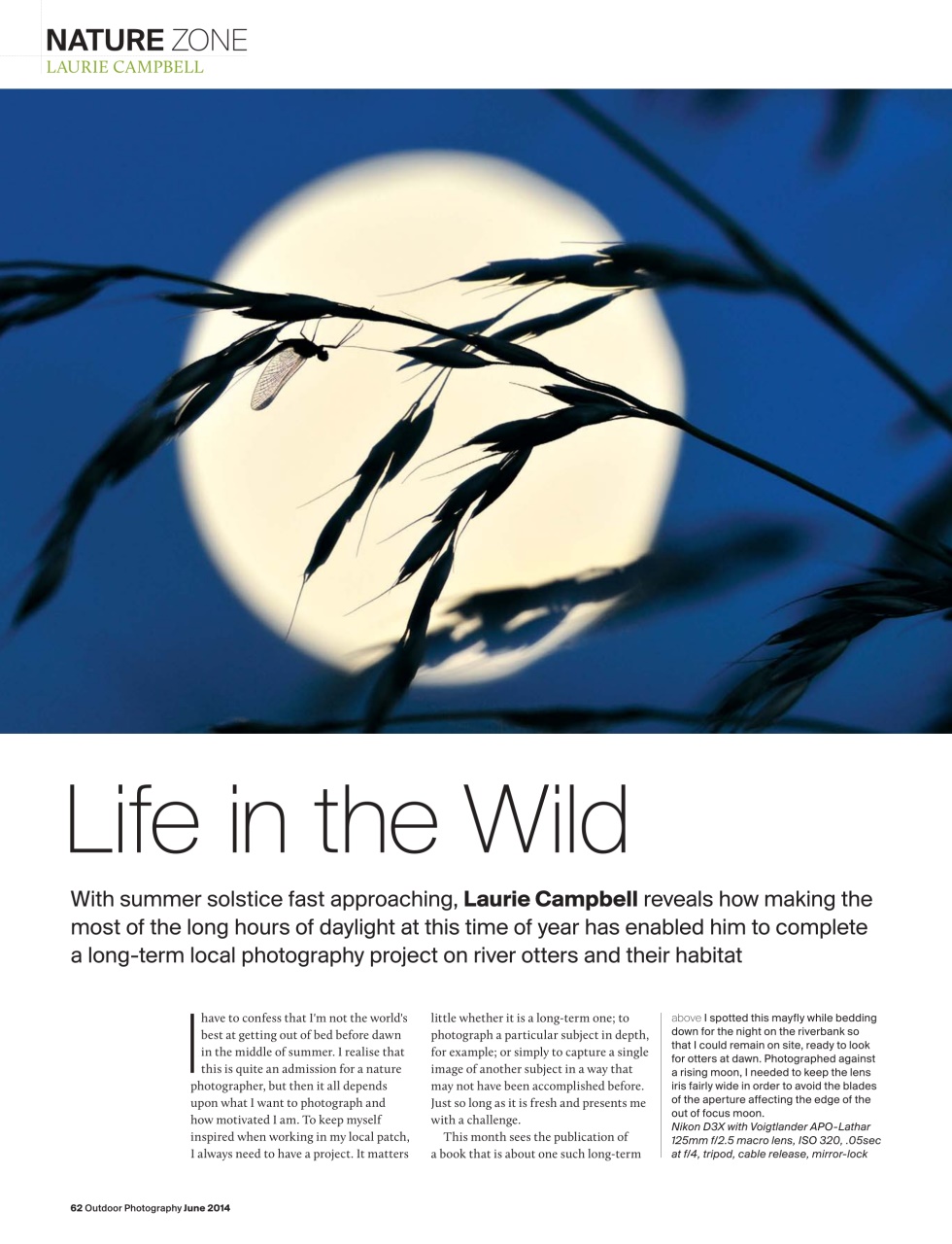 Outdoor Photography Preview Pages