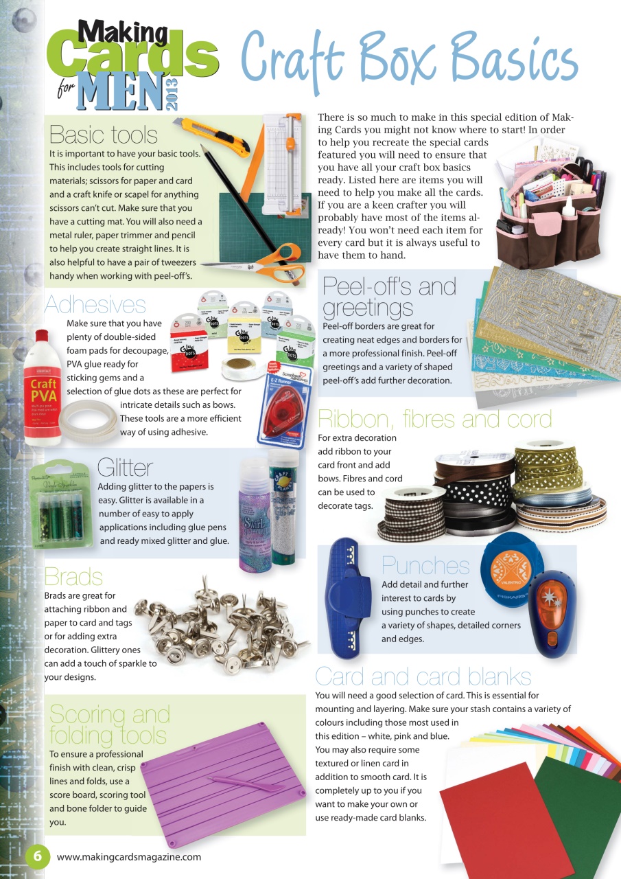 Making Cards & Papercraft Preview Pages