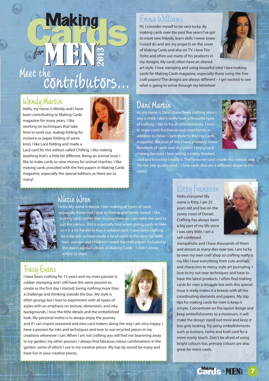 Making Cards & Papercraft Preview Pages