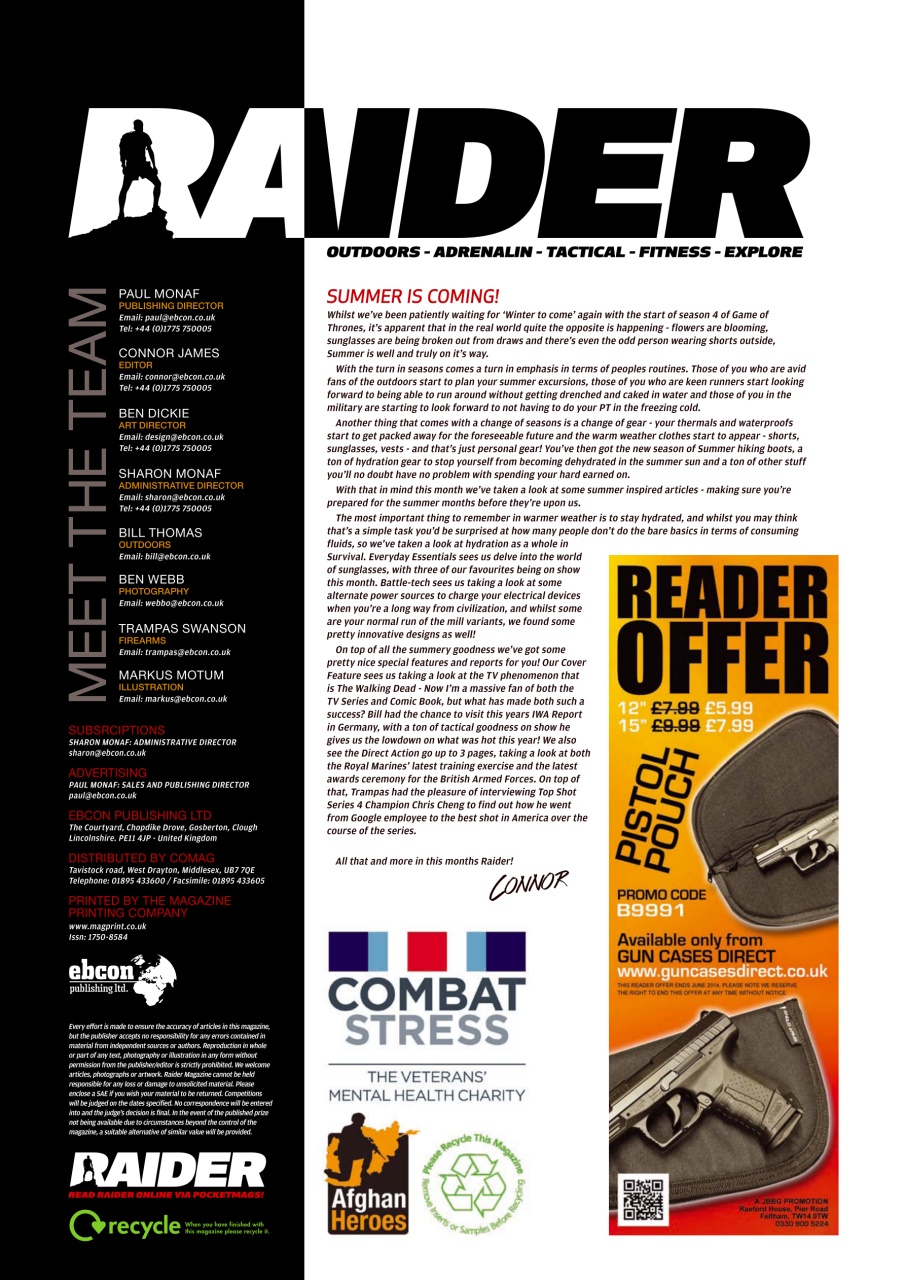 Raider Preview Pages