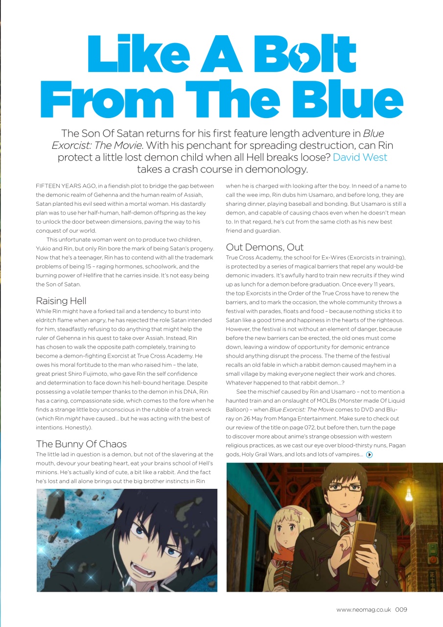 NEO Magazine Preview Pages