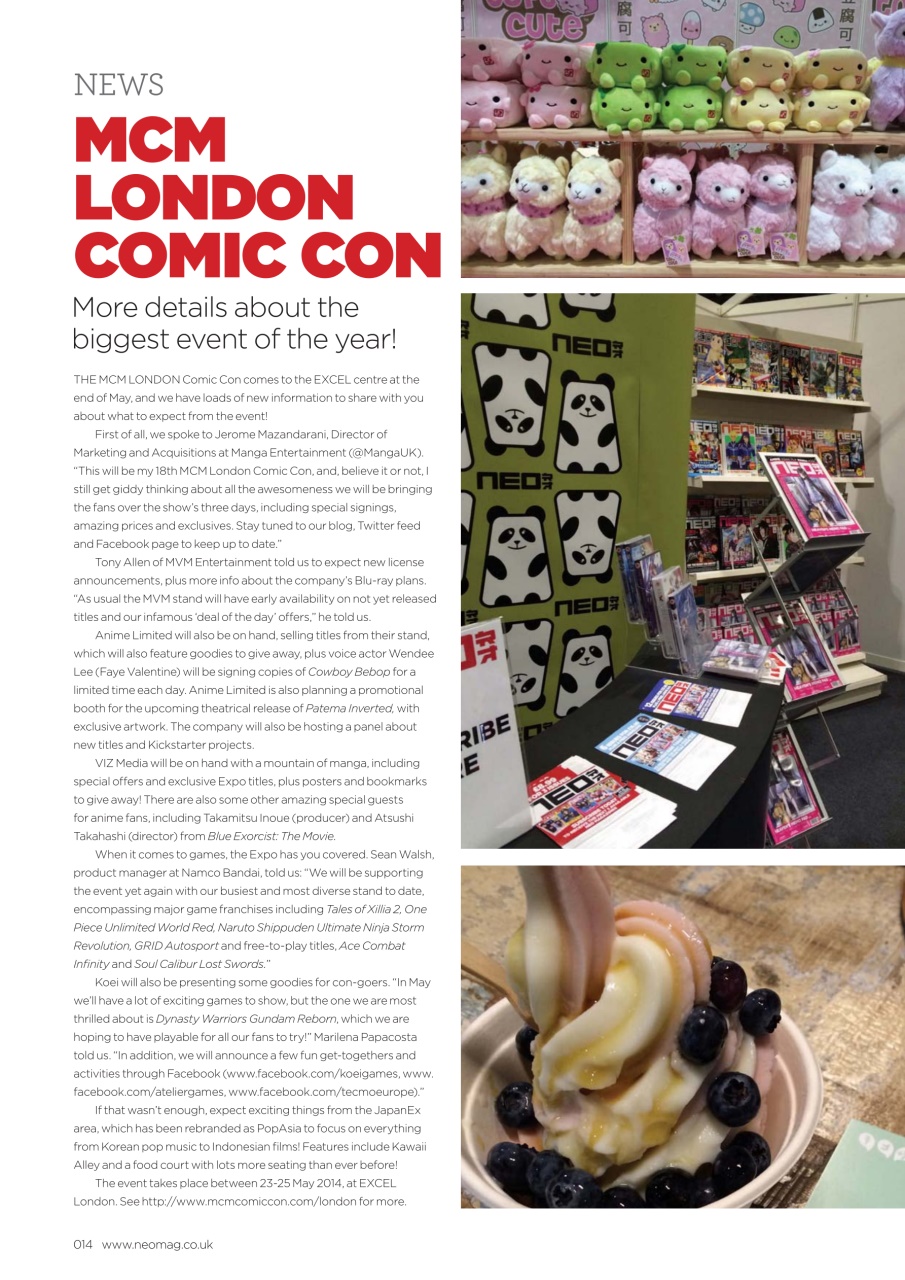 NEO Magazine Preview Pages