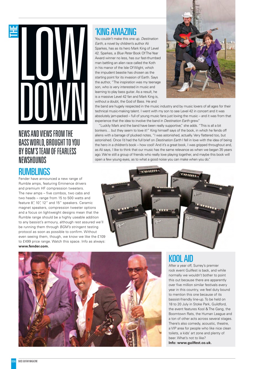 Bass Player UK Preview Pages
