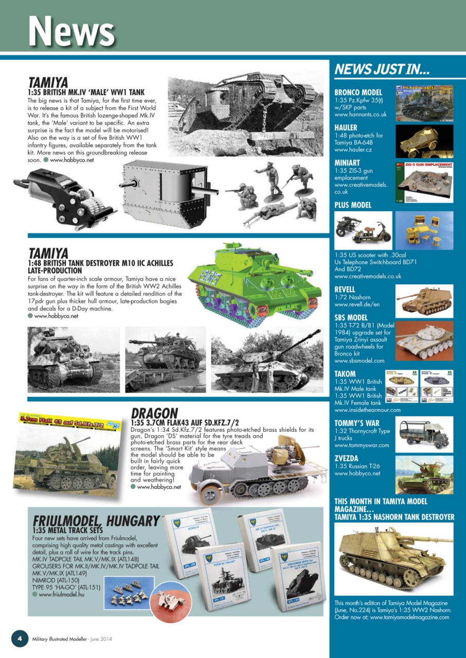 MIM: AFV Edition Preview Pages