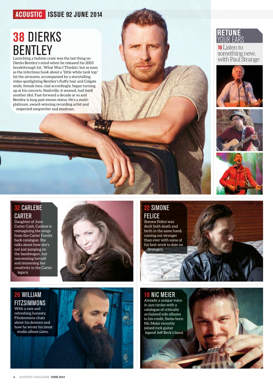 Acoustic Preview Pages