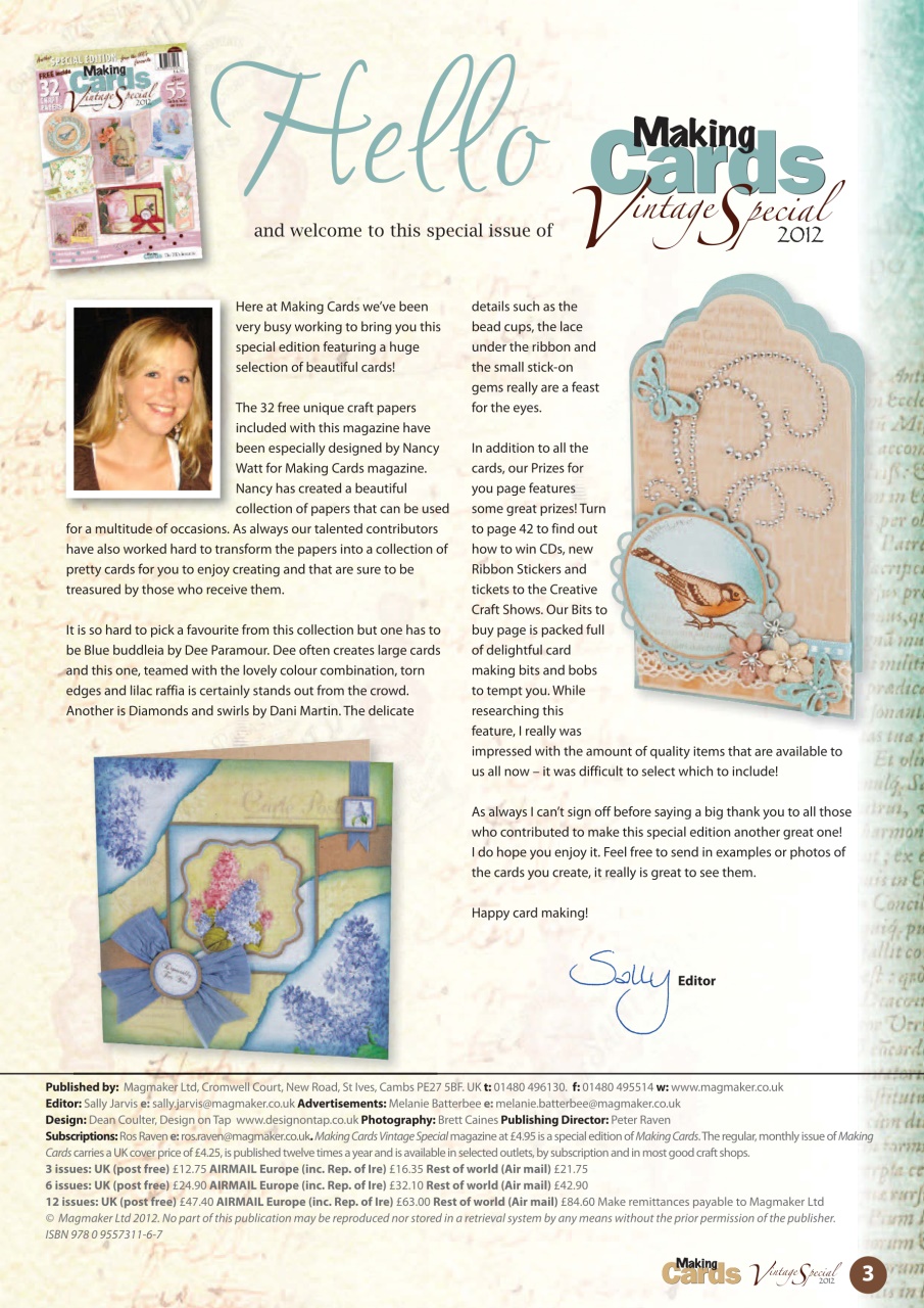 Making Cards & Papercraft Preview Pages