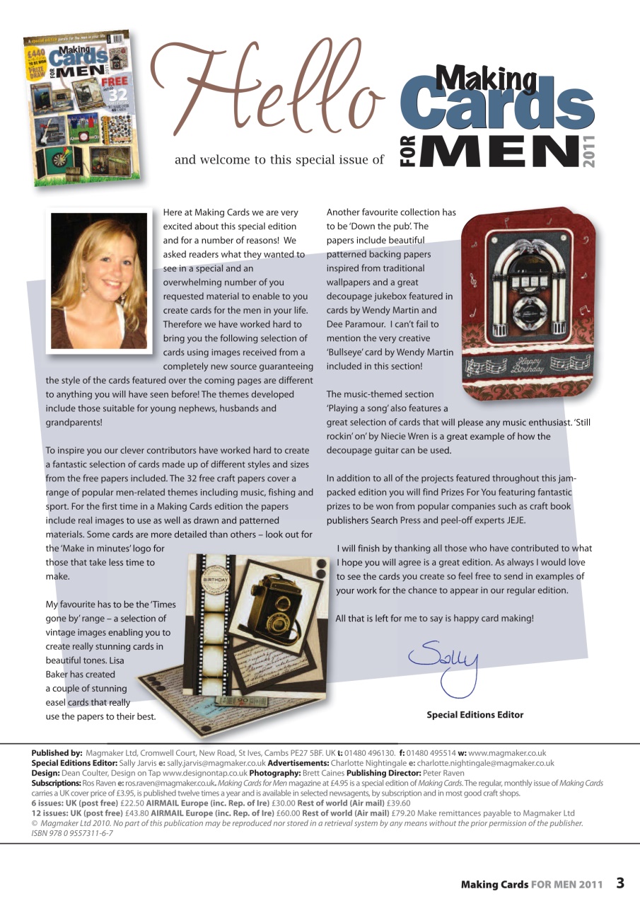 Making Cards & Papercraft Preview Pages