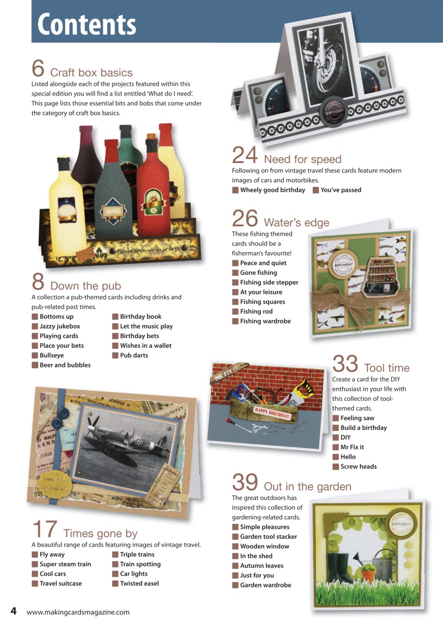 Making Cards & Papercraft Preview Pages