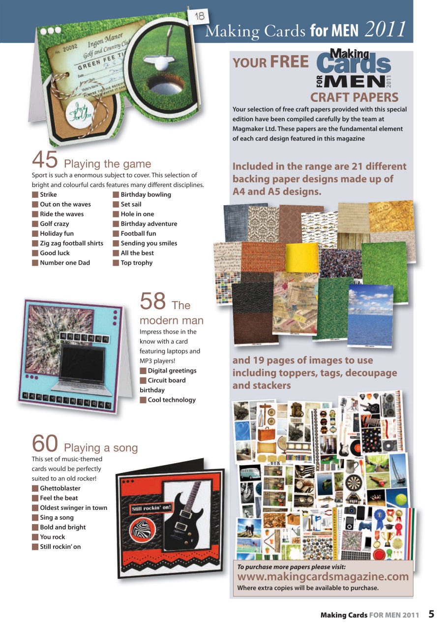 Making Cards & Papercraft Preview Pages