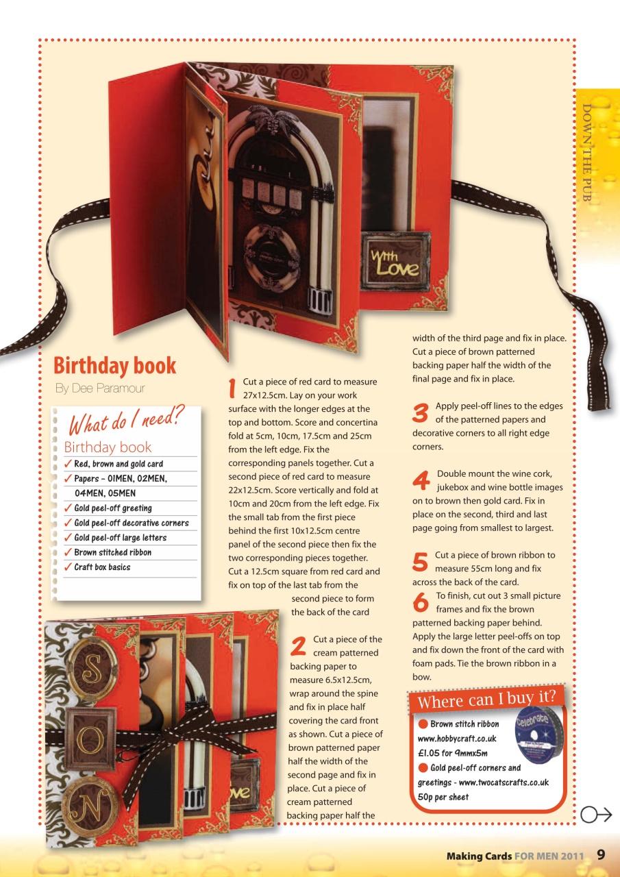 Making Cards & Papercraft Preview Pages