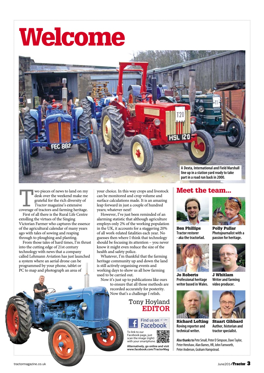 Tractor & Farming Heritage Magazine Preview Pages