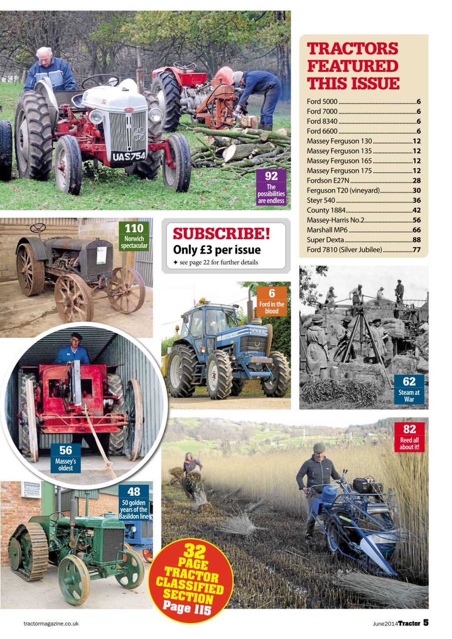 Tractor & Farming Heritage Magazine Preview Pages