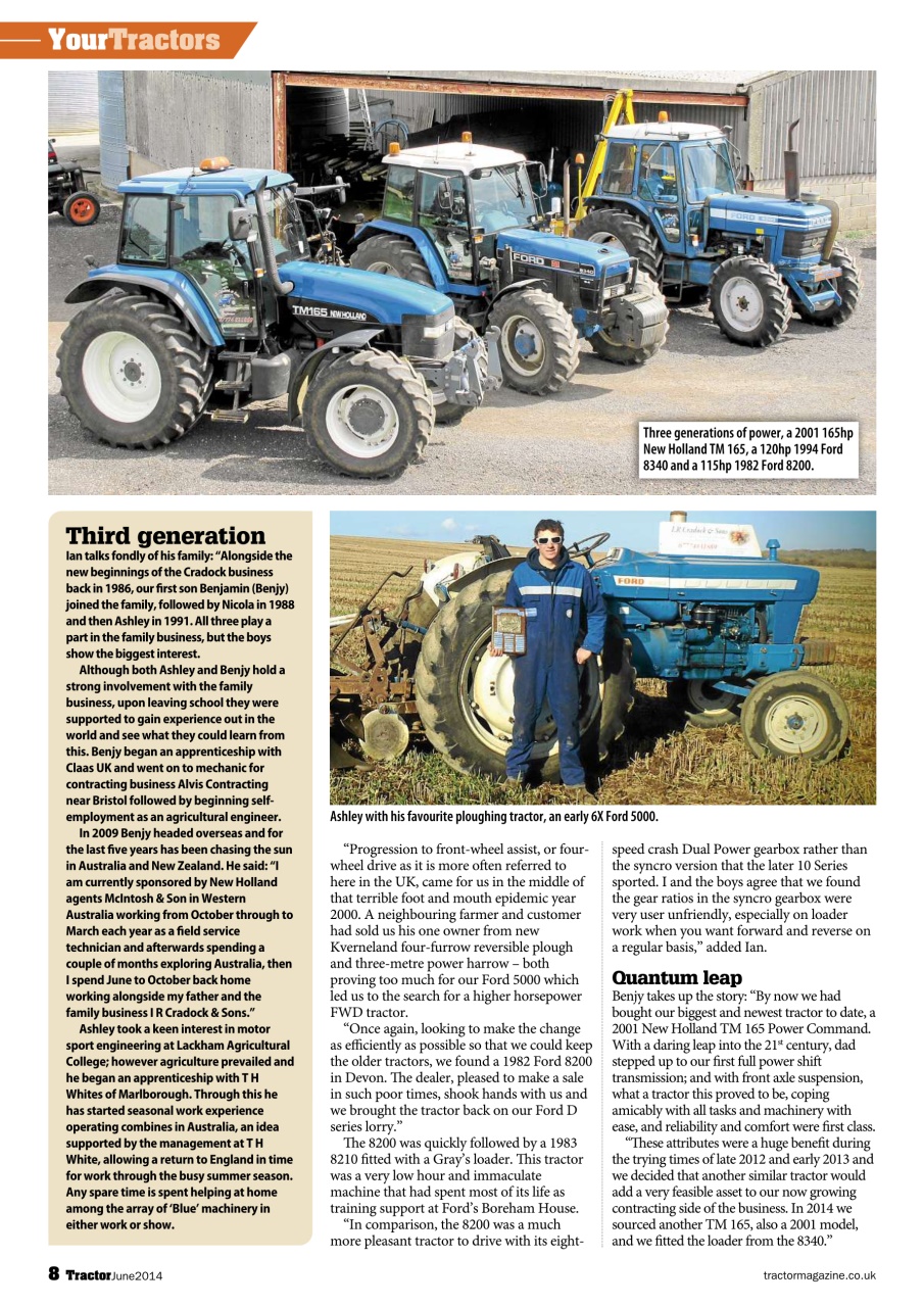 Tractor & Farming Heritage Magazine Preview Pages