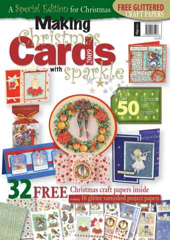 Making Cards & Papercraft issue Christmas Cards with Sparkle 2009