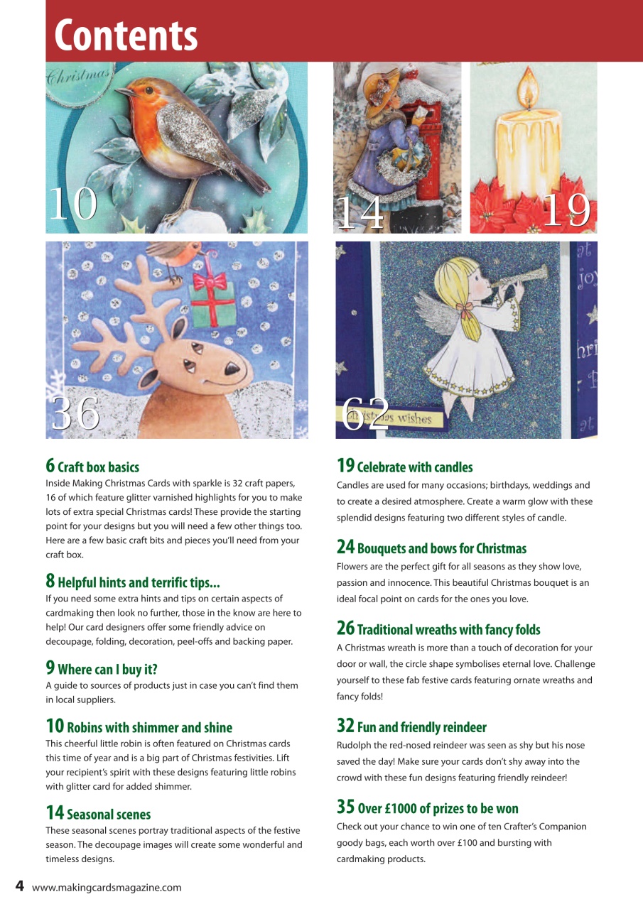 Making Cards & Papercraft Preview Pages
