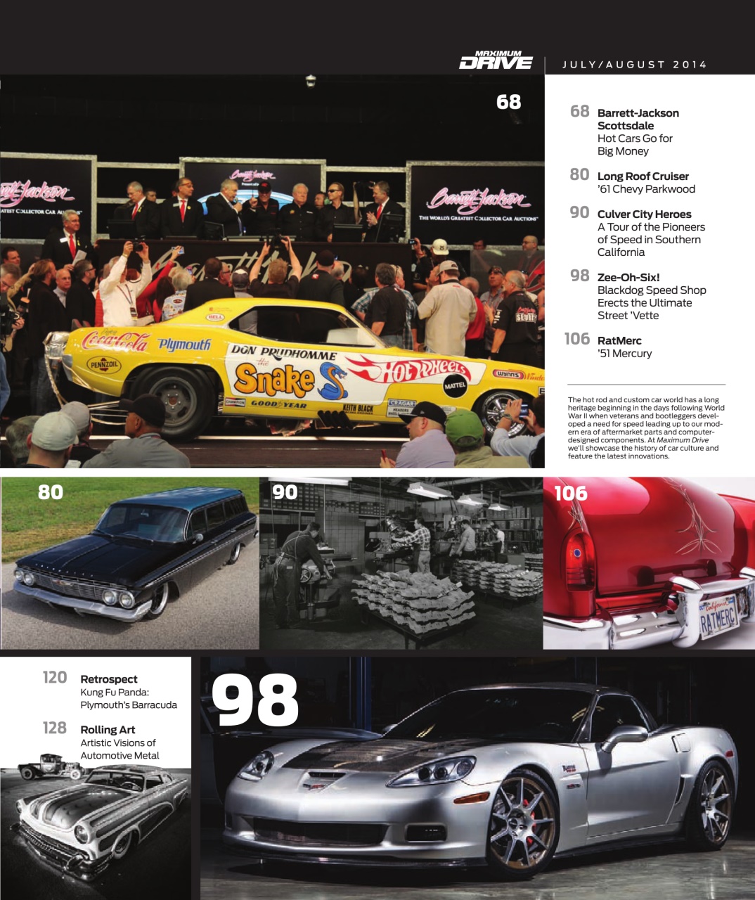 Maximum Drive Preview Pages