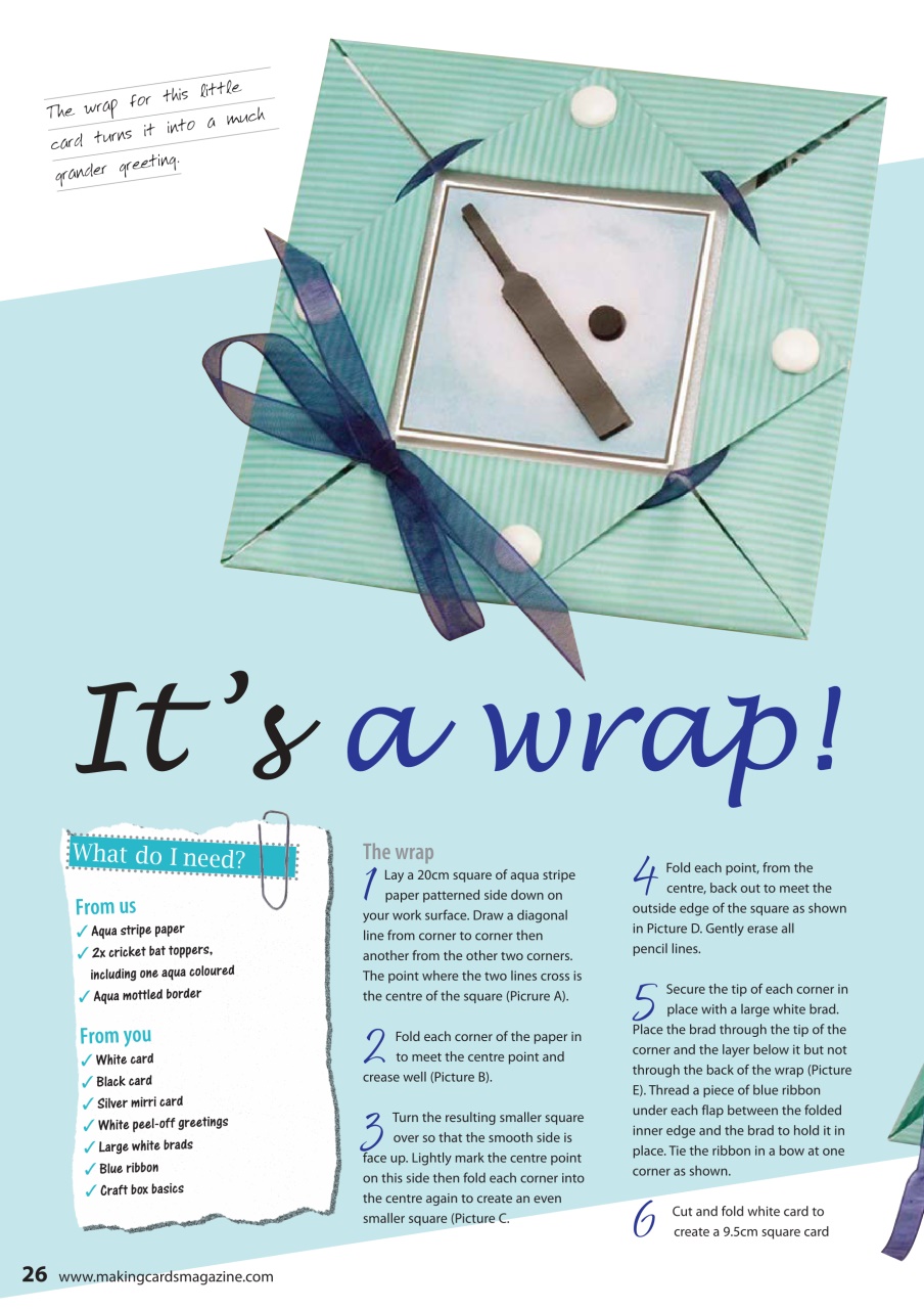 Making Cards & Papercraft Preview Pages