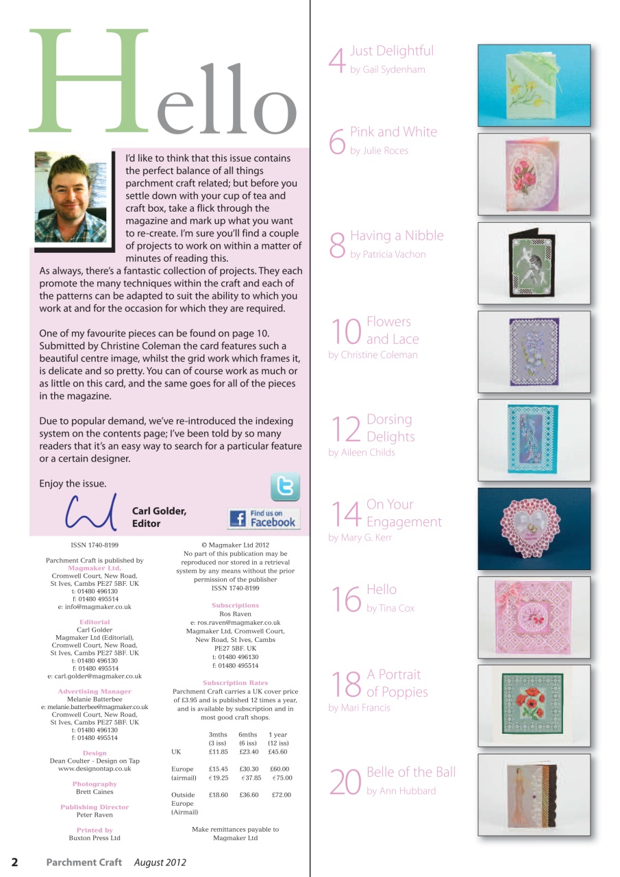 Parchment Craft Preview Pages