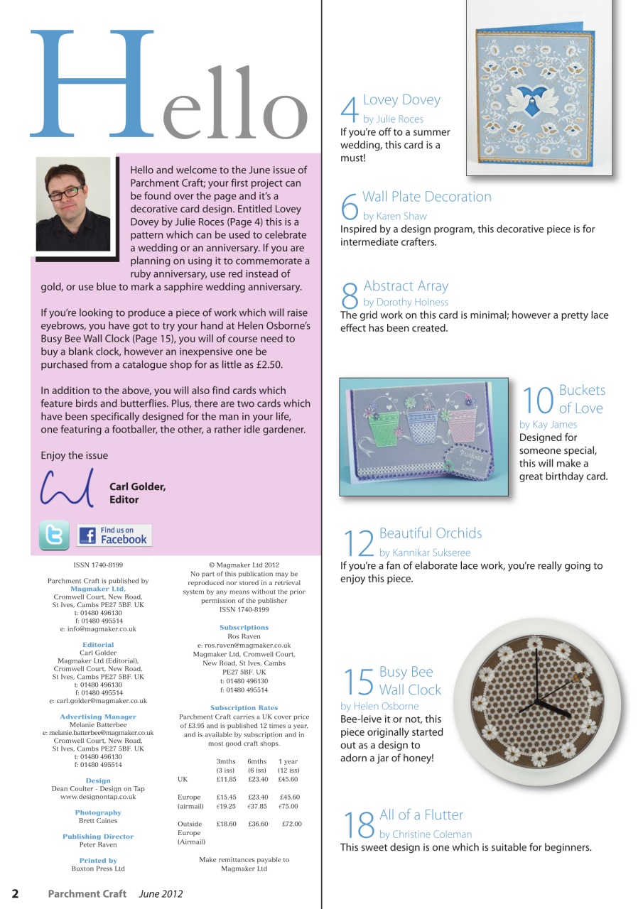 Parchment Craft Preview Pages