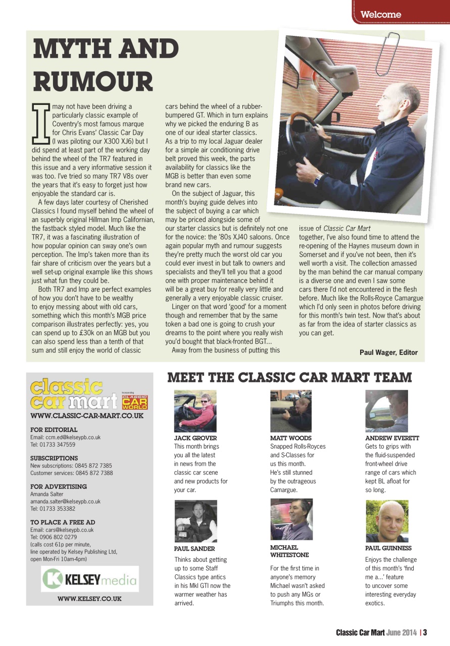 Classic Car Mart Preview Pages