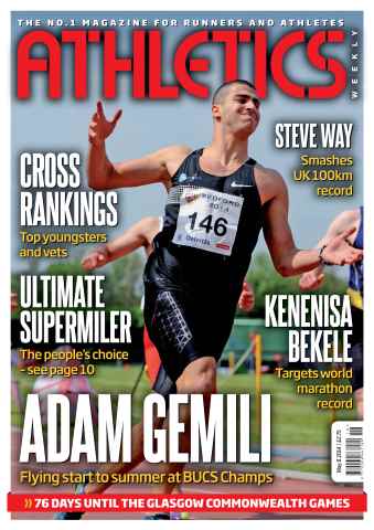 AW – Athletics Weekly Magazine issue 08/05/2014