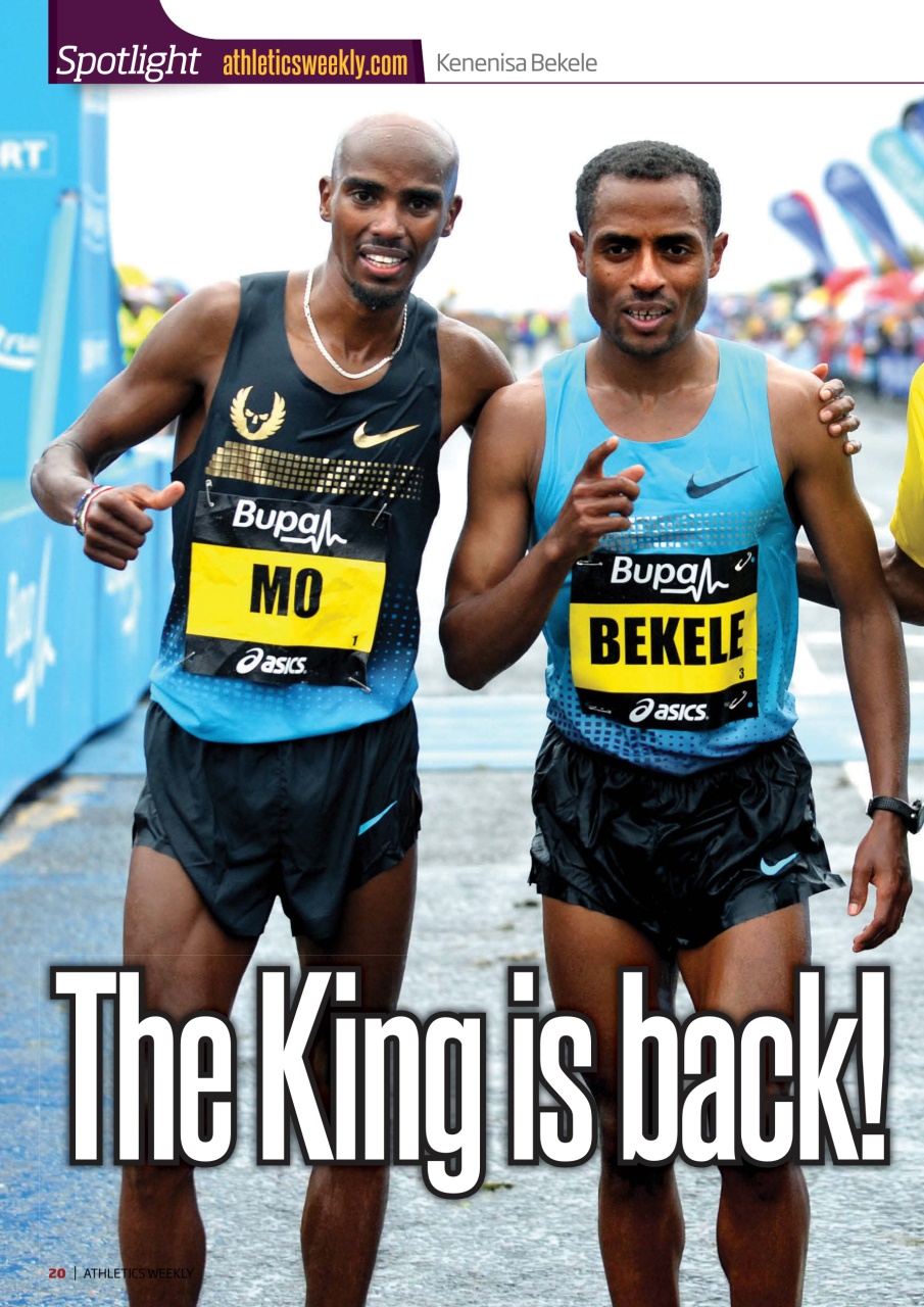 AW – Athletics Weekly Magazine Preview Pages