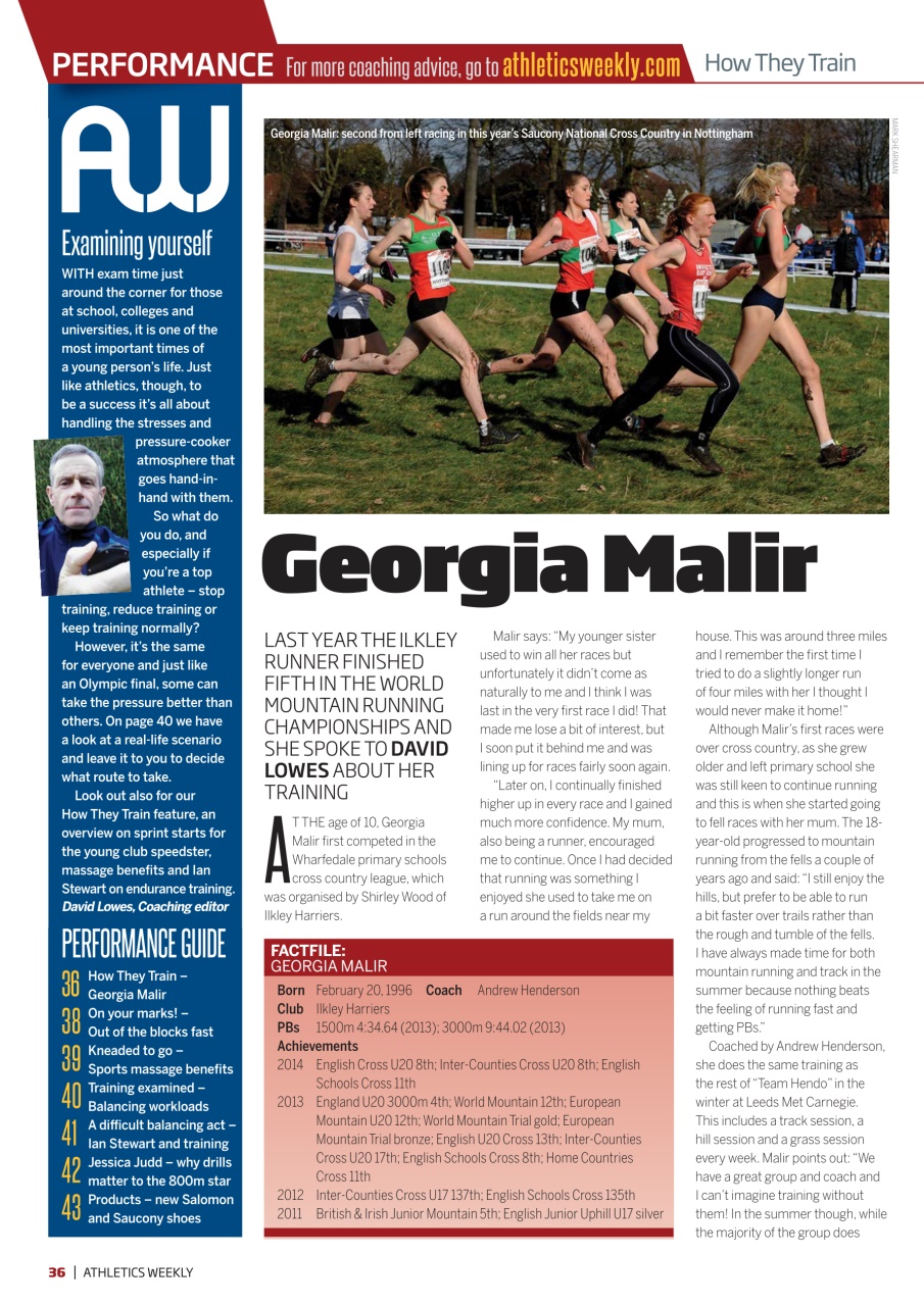 AW – Athletics Weekly Magazine Preview Pages