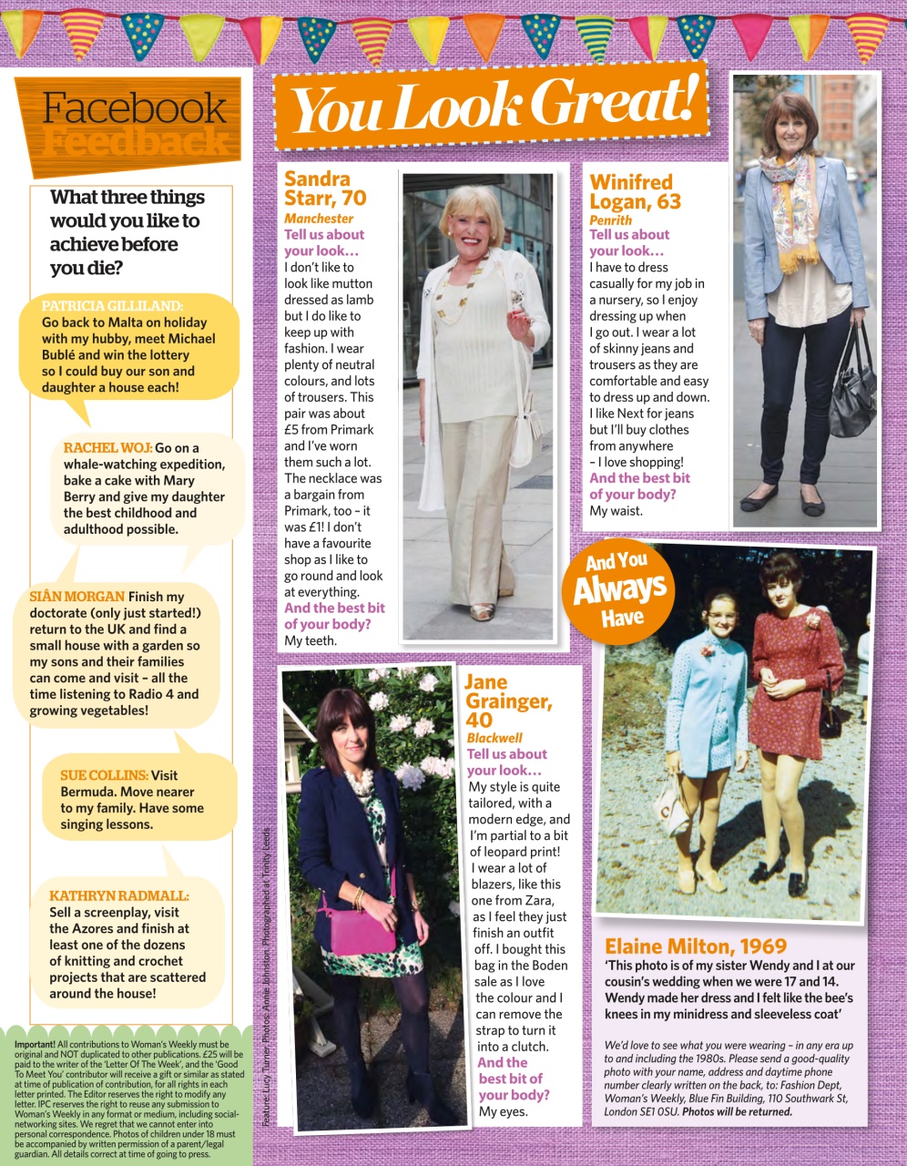 Woman's Weekly Preview Pages