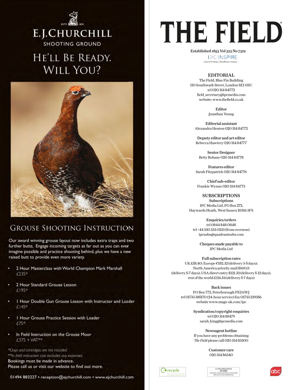 The Field Preview Pages