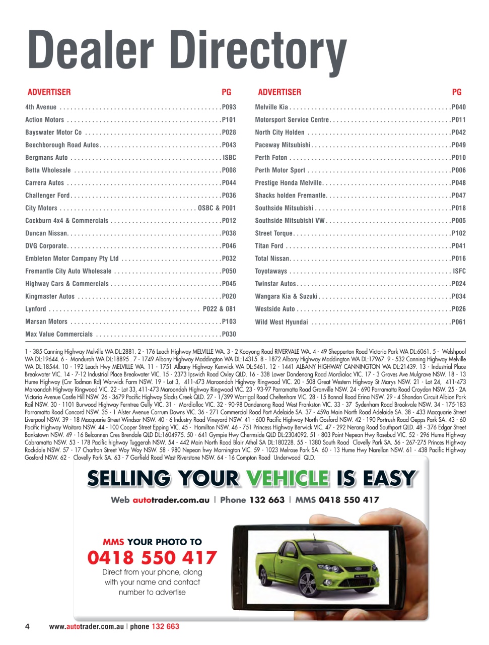 AutoTrader Preview Pages